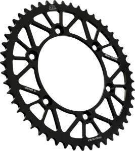 JT SPROCKETS hátsó lánckerék, fekete , nordicamoto.ro