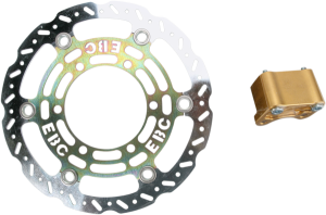 Os Series Supercross Contour Front Oversize Brake Rotor Gold, Silver, Stainless Steel, 1, nordicamoto.ro