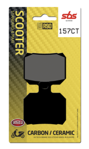 Ct Scooter Carbon Tech Organic Brake Pads, 1, nordicamoto.ro