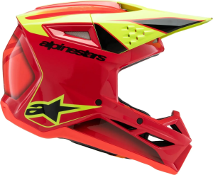 Alpinestars S-M3 Fray gyermek sisak, fekete/piros/sárga, L méret, 3, nordicamoto.ro