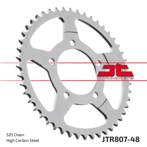 JT SPROCKETS hátsó lánckerék, természetes színű 