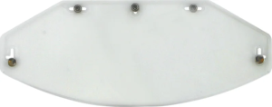 5-snap Vintage Flat Shield Clear Clear, 1, nordicamoto.ro