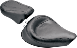 Vintage Style Rear Passenger Seat Black, 1, nordicamoto.ro