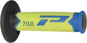 Triple Density Grips Black, Blue, Fluorescent Yellow
