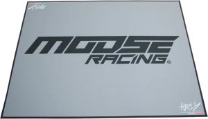 MOOSE RACING Absorbent Pit Pad Black, Gray 