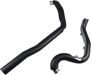 True Dual Headpipes Black, 1, nordicamoto.ro