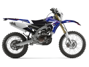 Graphics Kit With Seat Cover Black, Blue, White, 1, nordicamoto.ro