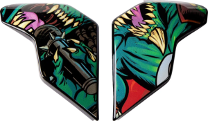 Placi laterale casca Icon Airflite Black/Green/Red