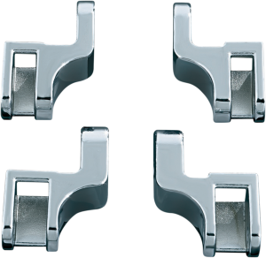 Chrome Driver Floorboard Relocation Brackets Chrome, 1, nordicamoto.ro