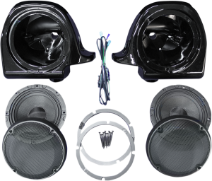 Rokker® Xxr 6.71(r) Rear/lower Fairing Speaker Kit Black
