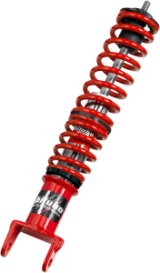 Rear Shocks W/springs Red, Silver, 2, nordicamoto.ro