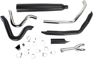 Powr-flo Rpt 2:1 Exhaust System Black, 5, nordicamoto.ro