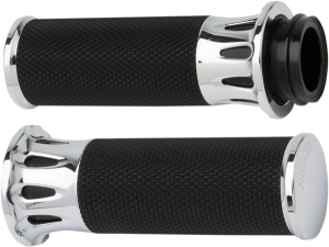 Fusion Deep Cut Grips Black, 1, nordicamoto.ro
