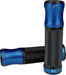 7/8(r) D3 Grips Black, Blue, 1, nordicamoto.ro