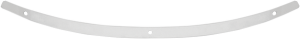 Stainless Steel Windshield Trim Silver, 1, nordicamoto.ro