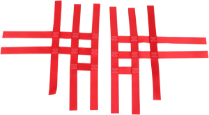 Ez-fit Nerf Bar Replacement Net Red, 1, nordicamoto.ro