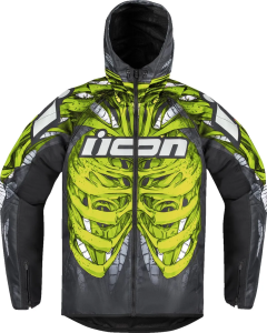 Icon Airform Manik'r kabát, szürke/zöld