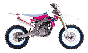 Graphic Kit Retro White, Pink, Blue