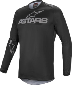 Tricou Alpinestars Fluid Graphite Black/Dark Gray 2XL, 1, nordicamoto.ro