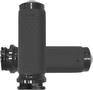Vibration Dampening Memory Foam Grips Black