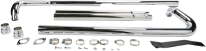 Speedster Long Exhaust System Chrome, 5, nordicamoto.ro