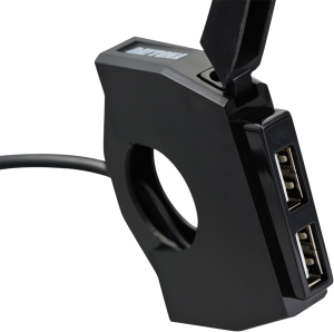 Usb Charging Port Black, 2, nordicamoto.ro