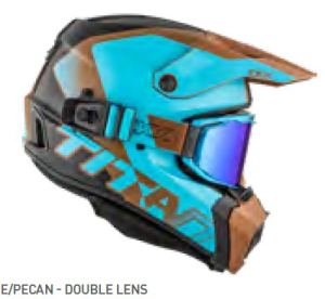 CKX Titan AMS Nunavut Blue/Pecan Matt sisak + szemüveg, M