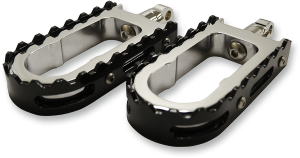 Footpegs Bmx Style Chrome/ Chrome Silver, 2, nordicamoto.ro