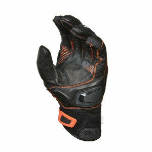Manusi de piele vara MACNA OZONE Negru/Rosu fluo XXL, 2, nordicamoto.ro