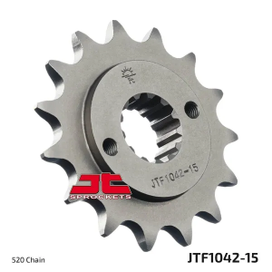 JT SPROCKETS Első lánckerék, természetes színű , nordicamoto.ro