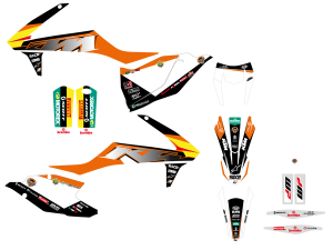 Graphc W/seat Ktm Trophy, 3, nordicamoto.ro