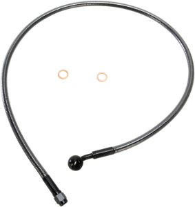 Alternate Length Designer Series Abs-specific Front Brake Line Kit Black, Black Pearl, 1, nordicamoto.ro