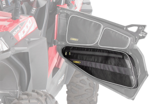 Rg-001l Rzr Front Lower Door Bag Set Black