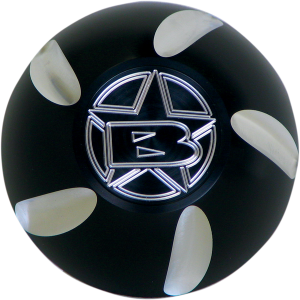 Billet Aluminum Fuel Cap Black, 1, nordicamoto.ro
