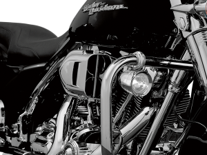 Engine Guard Mount Driving Lights Chrome, 1, nordicamoto.ro