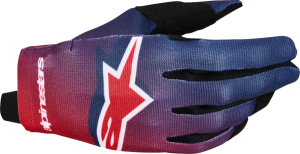 Alpinestars Radar piros/kék kesztyű, S-es méret, 1, nordicamoto.ro