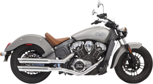 Classic Slip-on Mufflers Chrome, 1, nordicamoto.ro