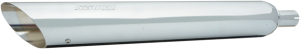 2-1 Muffler Slash-cut Slip-on Chrome Chrome, 2, nordicamoto.ro