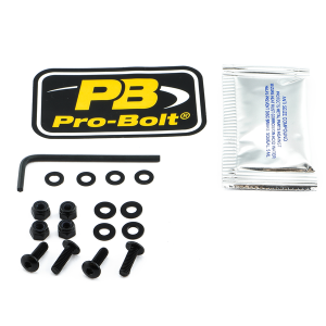 Screen Bolt Aluminium Black, 1, nordicamoto.ro