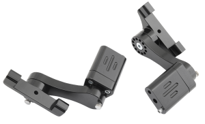 Adjustable Passenger Floorboard Mounts Chrome