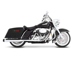 Muffler Slip-on 4(r) Duals For Touring Chrome