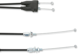Vinyl Covered Throttle/choke Cable Black, 1, nordicamoto.ro