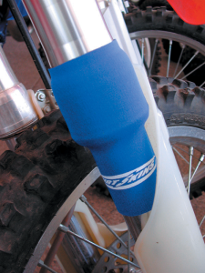Dirt Skins Fork Covers Blue, 3, nordicamoto.ro