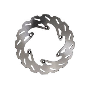 X-GRIP 220 mm-es ezüst hátsó féklemez, 1, nordicamoto.ro