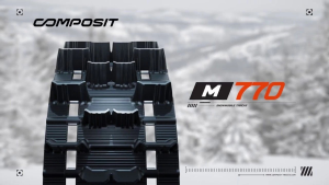 Ski-Doo 4. és 5. generációs motoros szánokhoz készült kompozit lánctalpak, M770, 154''x3,5'', 3, nordicamoto.ro