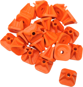 Pro Series Super Lite Backing Plates Orange, 2, nordicamoto.ro