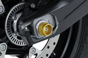 Rear Axle Slider Gold, Anodized, 2, nordicamoto.ro