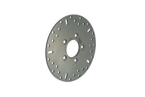 Round D-series Scooter Brake Rotor Gold, Silver, Stainless Steel, Zinc
