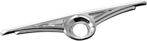 Trunk Keyhole Cover Silver, 2, nordicamoto.ro