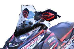 Powermadd Windshield 17" Yamaha SR Viper/Sidewinder/Arctic Cat ProCross/Climb, 1, nordicamoto.ro